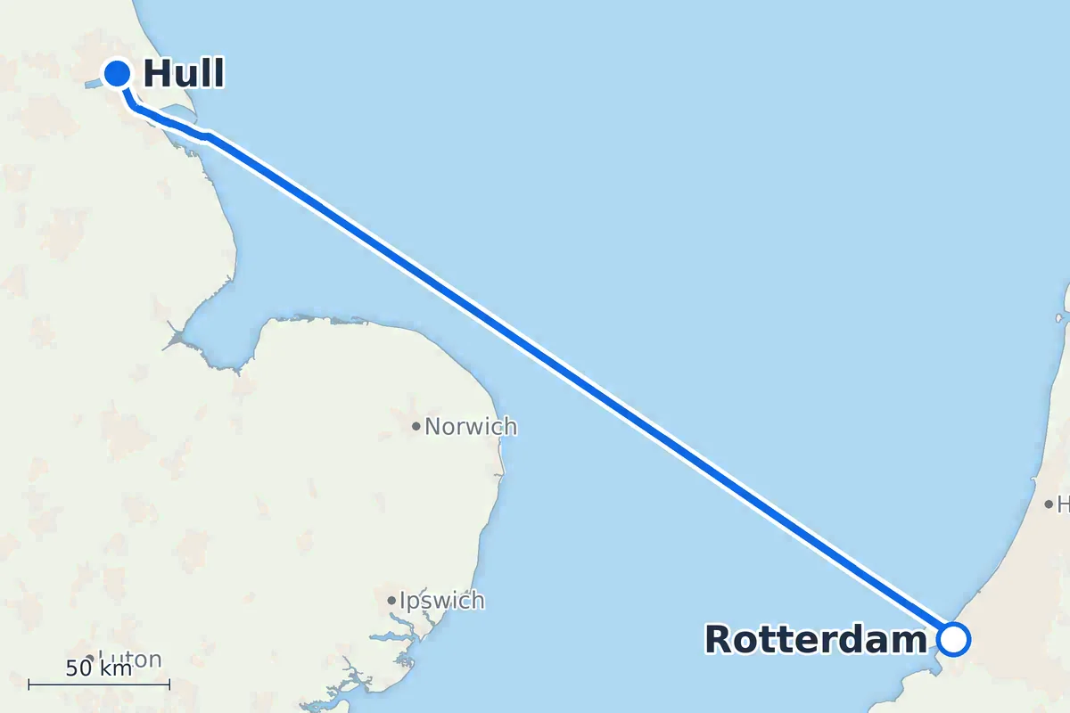 Rotterdam - Hull