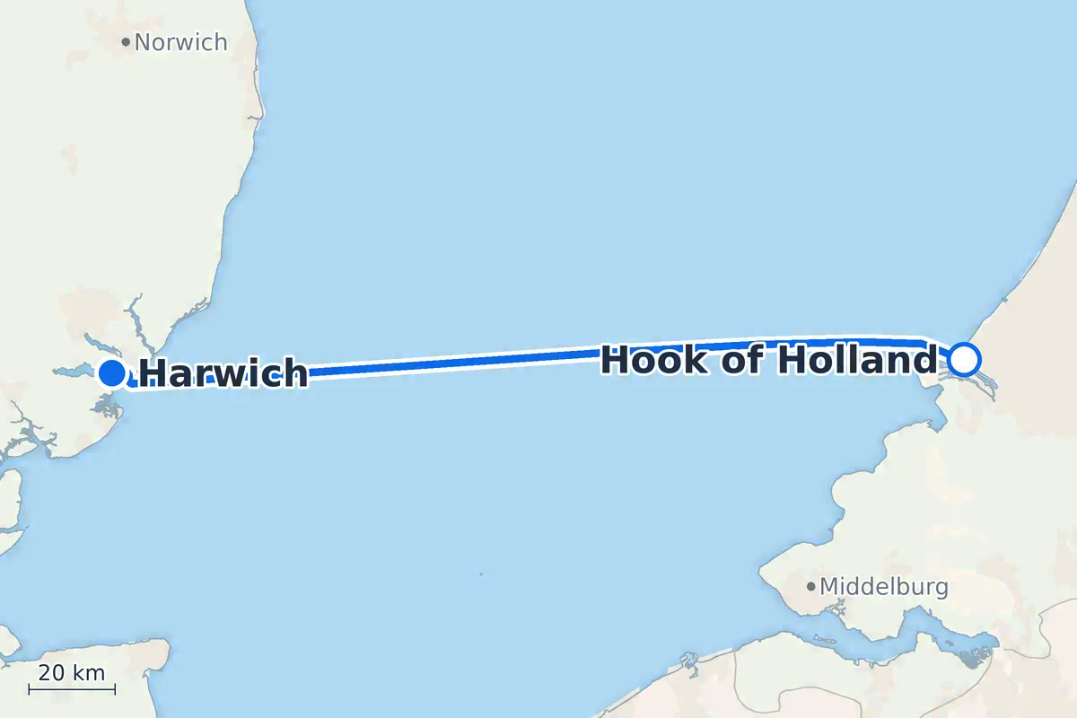 Hook of Holland - Harwich